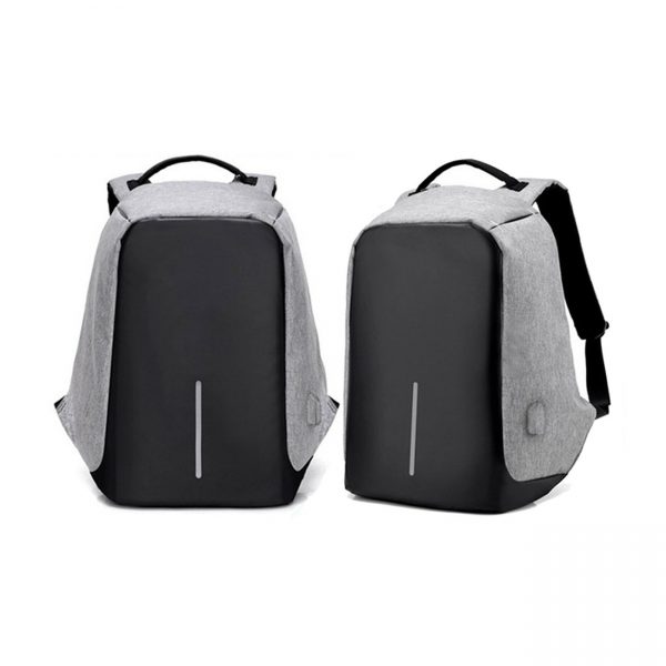Milano Anti Theft Backpack Grey